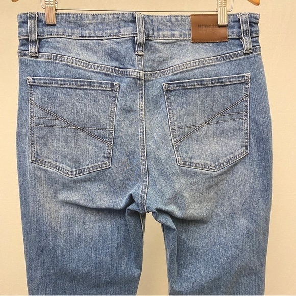 Brothers & Sons 34x33 Slim Straight Mens Jeans Stretch Cowboy (Tag Sz 34x34) - Picture 7 of 14